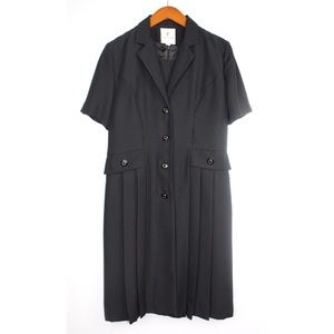 Fattaneh Bahari 2PC Dress & Pleated Coat